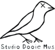Dooie Mus logo met titel